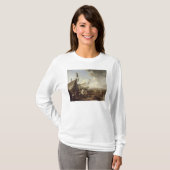T-shirt Devant la tente du marché (Devant entier)