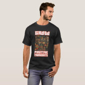 T-shirt Développer des pensées positives (Devant entier)