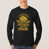 T-shirt Développer It Cloud Engineer Network System Admini (Devant)