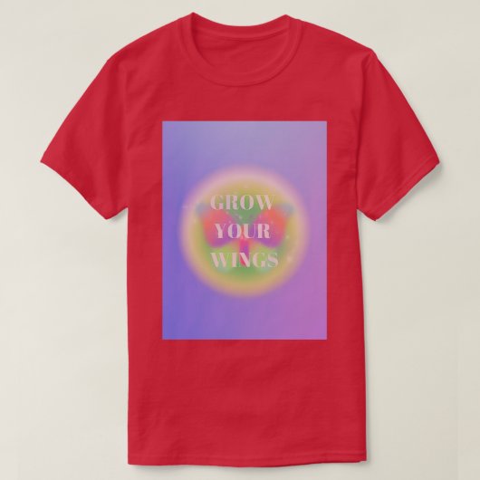 T-shirt développer vos ailes (Design devant)