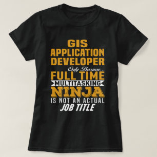T-shirt Développeur d'applications SIG