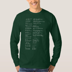 T-shirt Développeur de code source