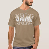 T-shirt Développeur de jeu Programmeur Codeur Codage du ga (Devant)