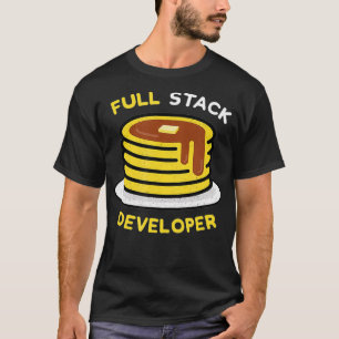 T-shirt Développeur De Pile Complète - Programmeur Drôle P