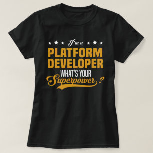T-shirt Développeur de plateforme