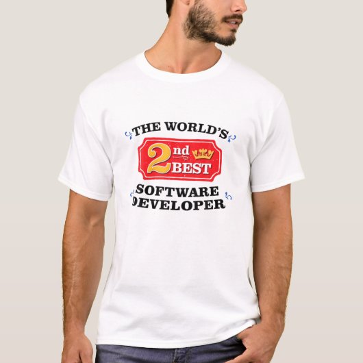 T-shirt Développeur logiciel Web Coder Drôle Appréciation (Devant)