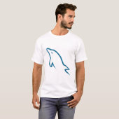 T-shirt Développeur MySQL - Gestion de base de données rel (Devant entier)