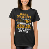 T-shirt Développeur Perl (Devant)