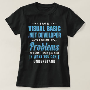 T-shirt Développeur Visual Basic .NET