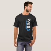 T-shirt Développeur Web3 Décentralisé Cryptomonnaie Web3 0 (Devant entier)