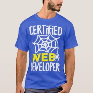T-shirt Développeur Web certifié