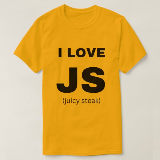 T-shirt développeur web programmation amusante JavaScript (Design devant)