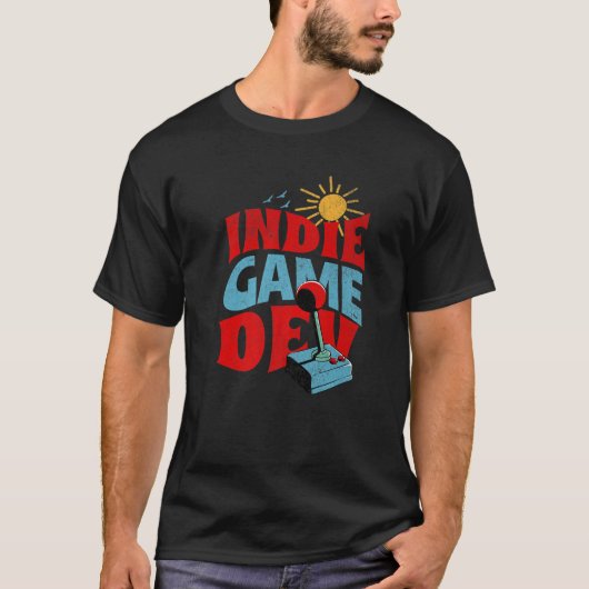 T-shirt Développeurs de jeu de développement de jeu Indie (Devant)