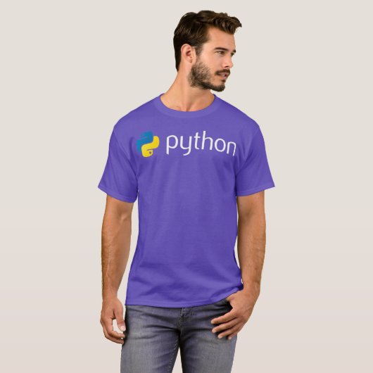 T-shirt Développeurs d'ordinateurs Python Programmer (Devant entier)