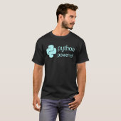 T-shirt Développeurs d'ordinateurs Python Programmer (Devant entier)