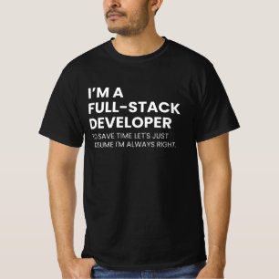 T-shirt Développeurs Et Programmeurs Drôle À Dire