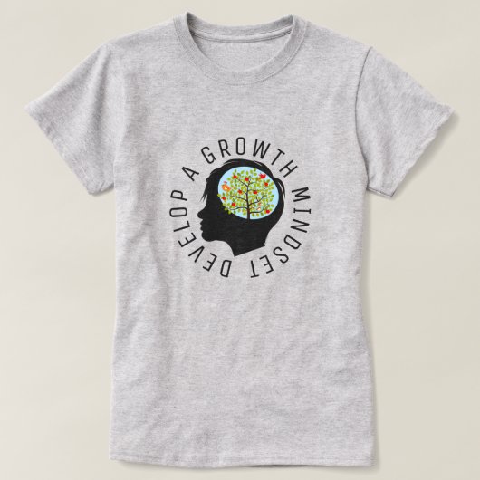 T-shirt Développez une lumière de réforme d'éducation de (Design devant)