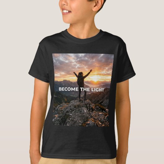 T-shirt Devenez cette lumière (Devant)