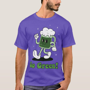 T-shirt Devenez écolo de bière verte