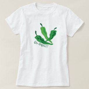 T-shirt DEVENEZ ÉCOLO ! ! Poivrons chiliens
