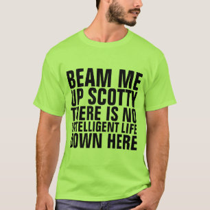 T-SHIRT DEVENEZ-MOI À LA PORTÉE AUCUNE VIE INTELLIGENTE CH