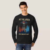T-shirt Devenez perdant Nous faisons Butt Stuff Alien Abdu (Devant entier)