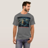 T-shirt Devenez un loup (Devant entier)