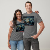 T-shirt Devenez un loup (Unisexe)