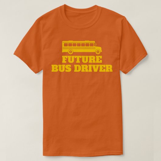 T-shirt Devenez Une Idée Cadeau De Conducteur De Bus (Design devant)