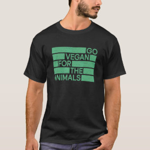 T-shirt Devenez Végétalien Pour Les Animaux Végétalisme V