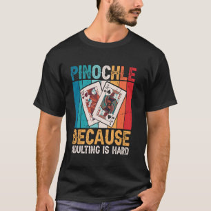 T-shirt Devenir Adulte Est Difficile Pour Joueur De Pinoch