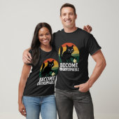 T-shirt Devenir Chat Ingouvernable (Unisexe)