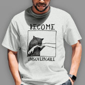T-shirt Devenir Chat Noir Ingouvernable Mème