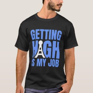 T-shirt Devenir Élevé Est Mon Travail Tour Climat