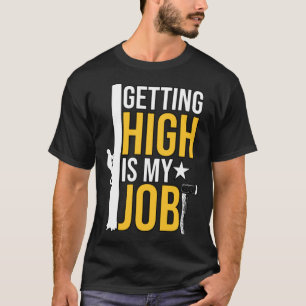T-shirt Devenir grand est mon travail pour les hommes de c