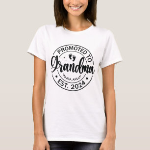 T-shirt Devenir grand-mère 2024 Annonce de grossesse