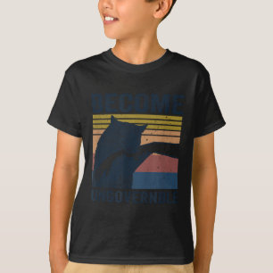 T-shirt Devenir ingouvernable - Black Cat Mâle de morsure