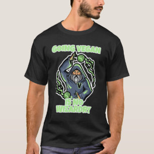 T-shirt Devenir Végétalien N'Est Pas De La Magie