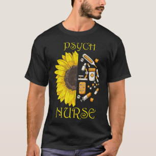 T-shirt Devenu Psychiainfirmière Psychiatrique Infirmière