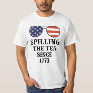 T-shirt Déverser le thé depuis 1773