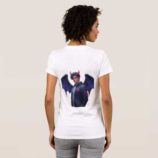 T-shirt Devil Angel Esports (Dos entier)