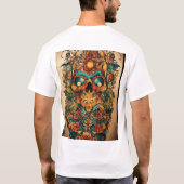 T-shirt Devil Angel Tattoo Art. (Dos)