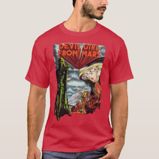T-shirt Devil Girl from Mars Cult Classic Horror Fan Art