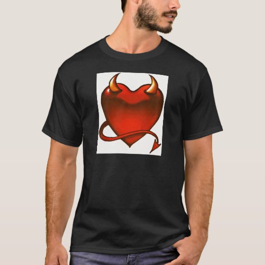 T-shirt Devil Heart (Devant)