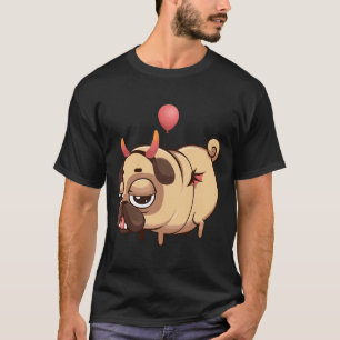 T-shirt Devil Pug Classique 857
