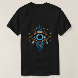 T-shirt Devil Purple Eye (Gold Edition)