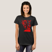 T-shirt Devil Red Demon Belphegor (Devant entier)