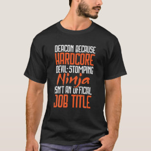 T-shirt Devil-Stomping Ninja - Deacon Christian Church Min