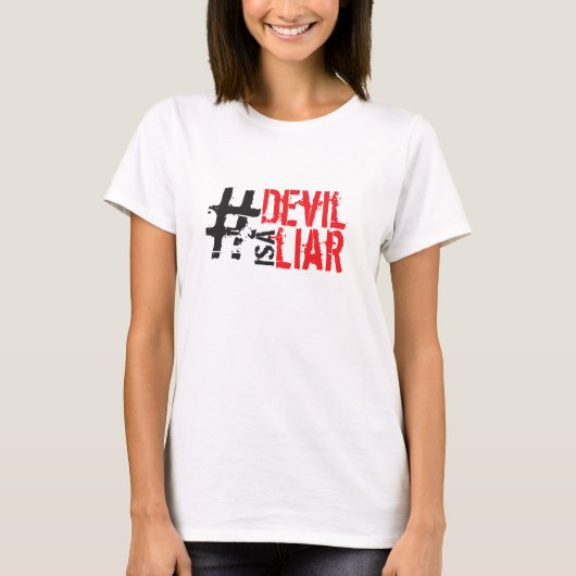 T-shirt #Devilisaliar (Devant)