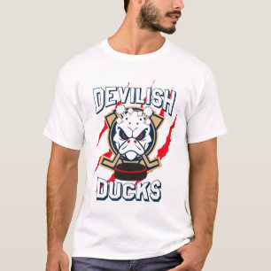 T-shirt Dévilish Ducks Mighty Ducks Baseball